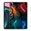 Дизайнерский силиконовый чехол для Xiaomi Pad 5 Абстракция неон