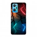 Дизайнерский силиконовый чехол для Realme GT Neo 2 Абстракция неон