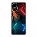 Дизайнерский силиконовый чехол для Tecno Camon 19 Абстракция неон