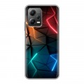 Дизайнерский силиконовый чехол для Xiaomi Poco X5 Абстракция неон