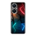Дизайнерский силиконовый чехол для Huawei Nova 11i Абстракция неон