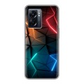 Дизайнерский силиконовый чехол для OPPO A57 5G Абстракция неон