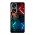 Дизайнерский силиконовый чехол для Huawei Nova 11 SE Абстракция неон