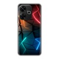 Дизайнерский силиконовый чехол для RedMi 13 4G Абстракция неон