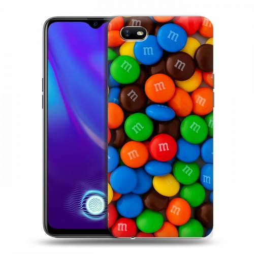 Дизайнерский пластиковый чехол для OPPO A1k Конфеты