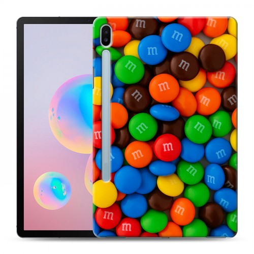 Дизайнерский силиконовый чехол для Samsung Galaxy Tab S6 Конфеты