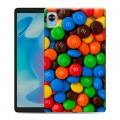 Дизайнерский силиконовый чехол для Realme Pad Mini Конфеты