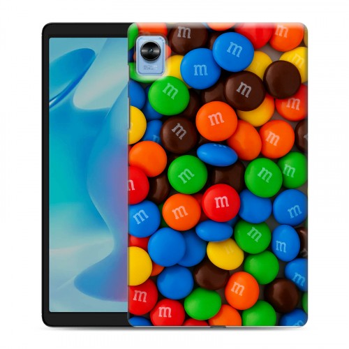 Дизайнерский силиконовый чехол для Realme Pad Mini Конфеты