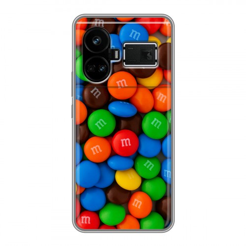 Дизайнерский силиконовый чехол для Realme GT5 Конфеты