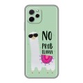 Дизайнерский силиконовый с усиленными углами чехол для Huawei Nova Y61 Лама