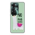 Дизайнерский пластиковый чехол для Oppo Reno 11F Лама