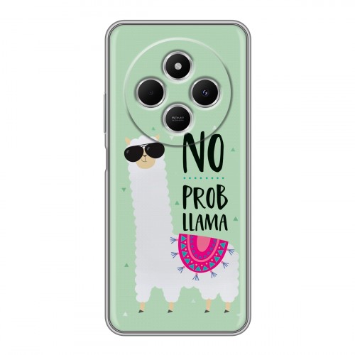 Дизайнерский пластиковый чехол для Redmi 14C Лама