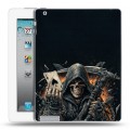 Дизайнерский пластиковый чехол для Ipad 2/3/4 Скелет карты