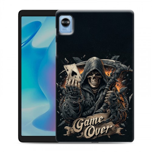 Дизайнерский силиконовый чехол для Realme Pad Mini Скелет карты