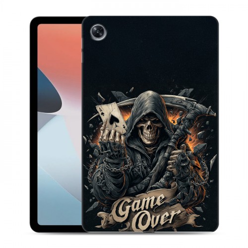 Дизайнерский силиконовый чехол для OPPO Pad Air Скелет карты