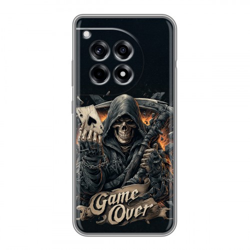 Дизайнерский силиконовый чехол для OnePlus Ace 3 Скелет карты