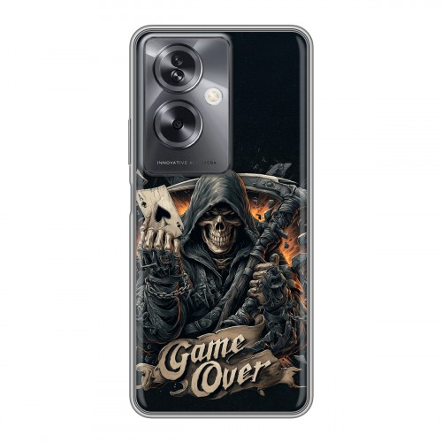 Дизайнерский силиконовый чехол для OnePlus Nord N30 SE 5G Скелет карты