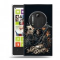 Дизайнерский силиконовый чехол для Nokia Lumia 1020 Скелет карты