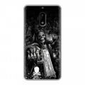 Дизайнерский пластиковый чехол для Nokia 6 Скелет