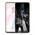Дизайнерский пластиковый чехол для Xiaomi RedMi K30 Скелет