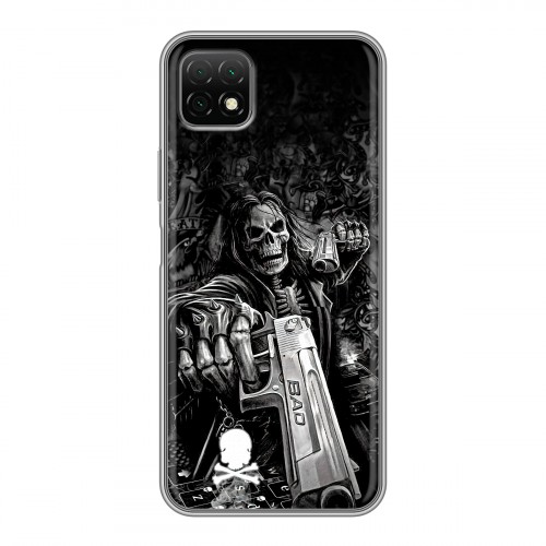 Дизайнерский силиконовый чехол для Wiko T3 Скелет