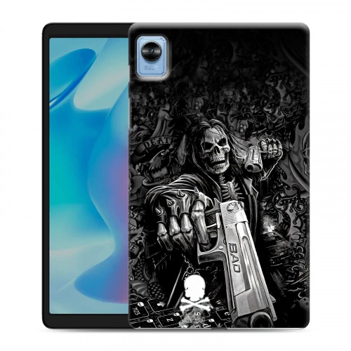 Дизайнерский силиконовый чехол для Realme Pad Mini Скелет