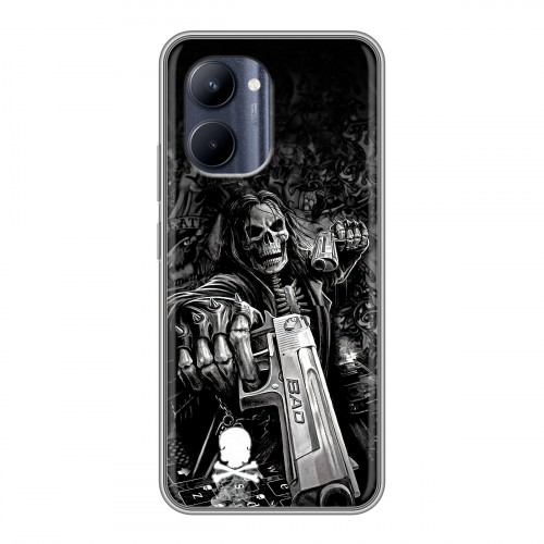 Дизайнерский силиконовый чехол для Realme C33 Скелет