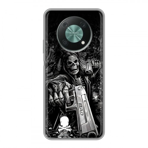 Дизайнерский силиконовый чехол для Huawei Nova Y90 Скелет