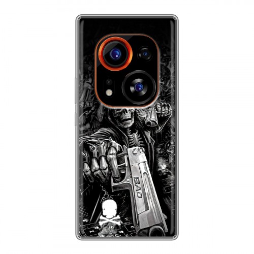 Дизайнерский силиконовый чехол для Tecno Phantom X2 Pro Скелет