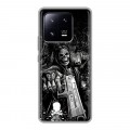 Дизайнерский силиконовый чехол для Xiaomi 13 Pro Скелет