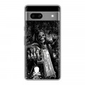 Дизайнерский силиконовый чехол для Google Pixel 7A Скелет
