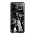 Дизайнерский силиконовый чехол для Realme GT3 Скелет