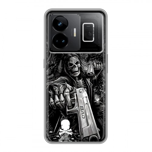 Дизайнерский силиконовый чехол для Realme GT3 Скелет