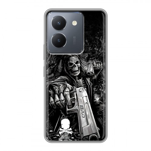 Дизайнерский силиконовый чехол для Vivo Y36 Скелет