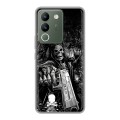 Дизайнерский силиконовый чехол для Vivo V29e Скелет