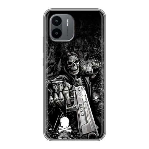 Дизайнерский силиконовый чехол для Xiaomi Redmi A2 Скелет