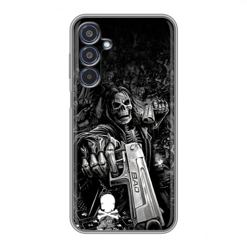 Дизайнерский силиконовый чехол для Samsung Galaxy M35 Скелет