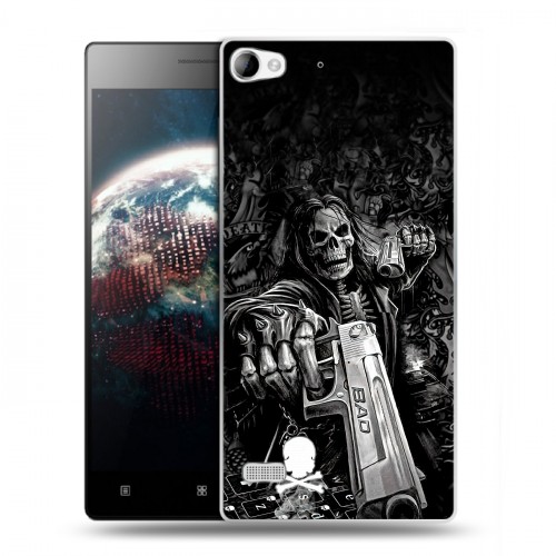Дизайнерский пластиковый чехол для Lenovo Vibe X2 Скелет