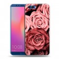 Дизайнерский пластиковый чехол для Huawei Honor View 10 Цветы розы