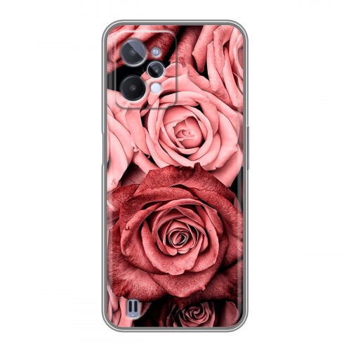 Дизайнерский силиконовый чехол для Realme C31 Цветы розы