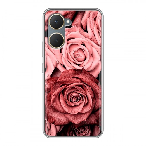Дизайнерский силиконовый чехол для Vivo Y03 Цветы розы
