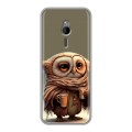 Дизайнерский силиконовый чехол для Nokia 230 Сова