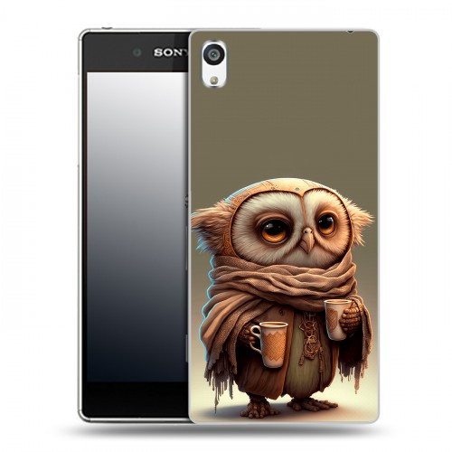 Дизайнерский пластиковый чехол для Sony Xperia E5 Сова