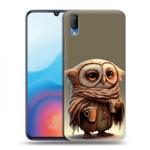 Дизайнерский пластиковый чехол для Vivo V11 Сова