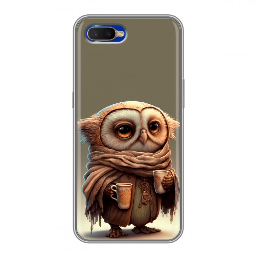 Дизайнерский силиконовый чехол для OPPO RX17 Neo Сова