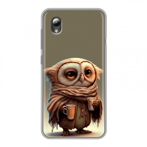 Дизайнерский силиконовый чехол для ZTE Blade A3 (2019) Сова