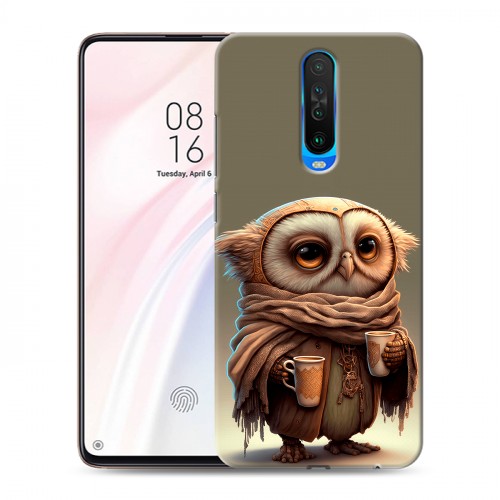 Дизайнерский пластиковый чехол для Xiaomi RedMi K30 Сова