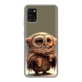 Дизайнерский силиконовый чехол для Samsung Galaxy A31 Сова