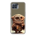 Дизайнерский силиконовый чехол для OPPO Reno4 Lite Сова