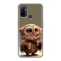 Дизайнерский силиконовый чехол для OPPO A53 Сова